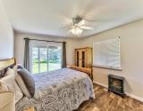 Queen Bedroom with Deck Access - Downstairs