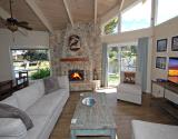 Living Room with Views of Water