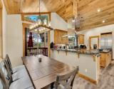 Dining Area with Back Balcony View