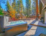Yard with Hot Tub