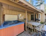 Back Deck with Hot Tub